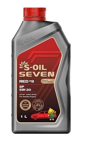 Олива моторна 5W-30 SEVEN RED #9 SP 1л S-OIL SRSP5301