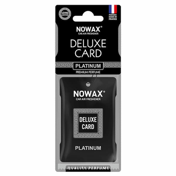 Ароматизатор подвесной Delux Card Platinum 6г NOWAX NX07735