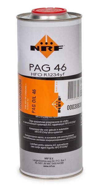 Масло компрессорное PAG 46 HFO R1234 YF 1л NRF 38838