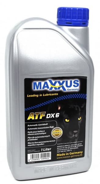 Масло трансмиссионное ATF DX6 1л MAXXUS ATFDX6001