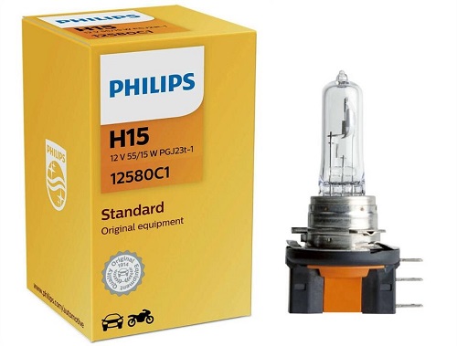 Лампа H15 PHILIPS 12580C1
