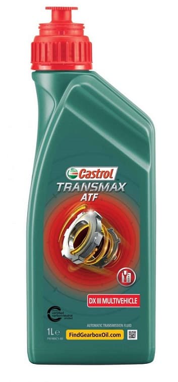 Масло трансмиссионное ATF Transmax DX III MultiVehicle 1л CASTROL 181760254