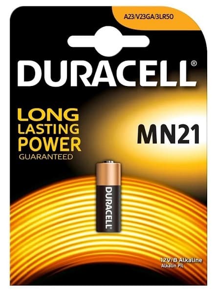 Батарейка щелочная 23A (MN21) DURACELL 5218150