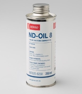 Олива компрессорна ND-Oil 8 (R134A) 250мл
DENSO DND08250