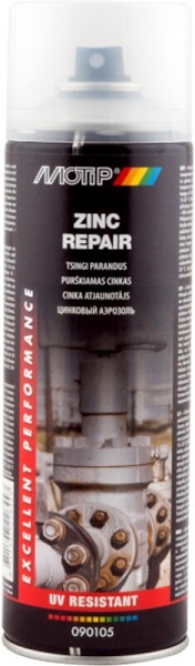 Антикор для ремонта изделий из цинка Zinc Repair аэрозоль 500мл MOTIP 090105BS