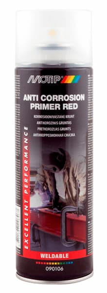 Антикоррозионный грунт красный Anti corrosion primer red аэрозоль 500мл MOTIP 090106BS