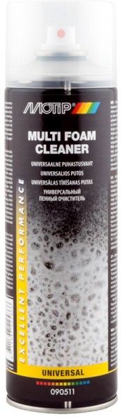 Очиститель универсальный пенный Multi foam cleaner аэрозоль 500мл MOTIP 090511BS