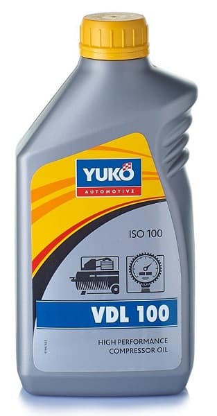 Масло компрессорное VDL 100 (ISO 100) 1л YUKO 4820070245301