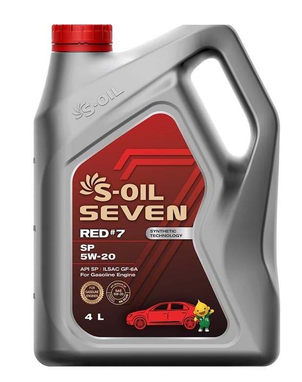 Масло моторное 5W-20 Seven RED #7 SP 4л S-OIL SREDSP5204