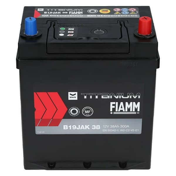 Аккумулятор 38Ач 300A BLACK TITANIUM FIAMM 7905163