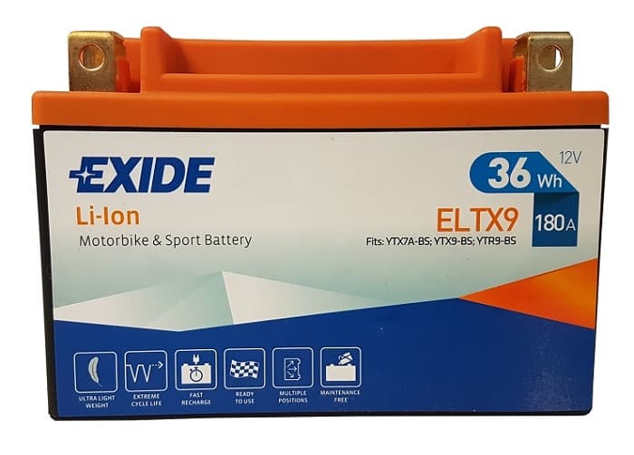 Аккумулятор 3Ач 180A EXIDE ELTX9