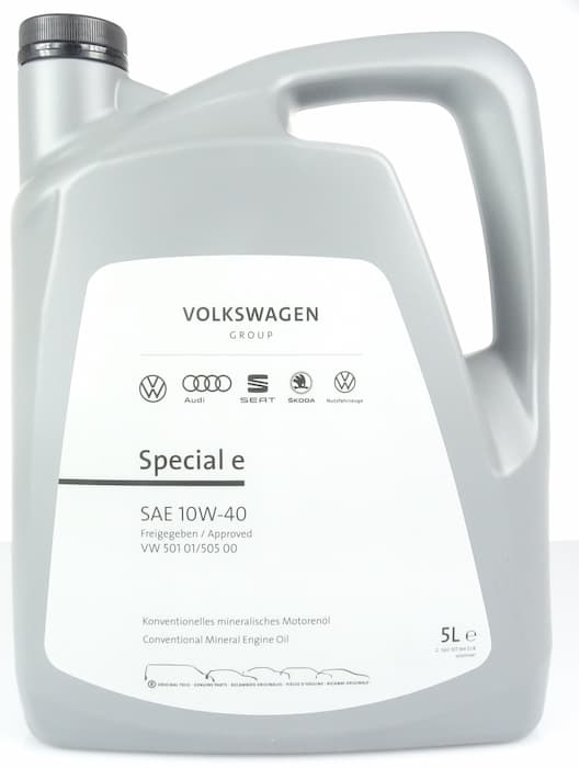 Олива моторна 10W-40 Special E VW 501.01/505.00 5л VAG GS60107M4