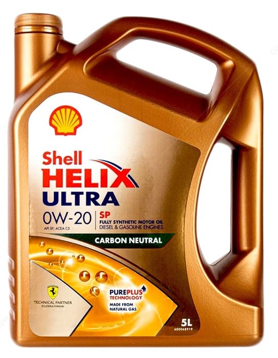 Масло моторное 0W-20 Helix Ultra SP 5л SHELL 550063071