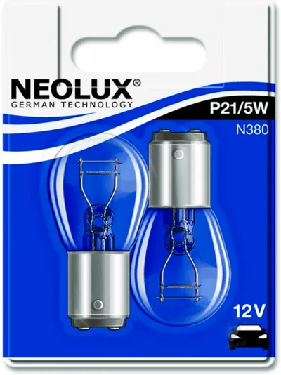Лампы P21/5W к-т 2шт. NEOLUX N38002B