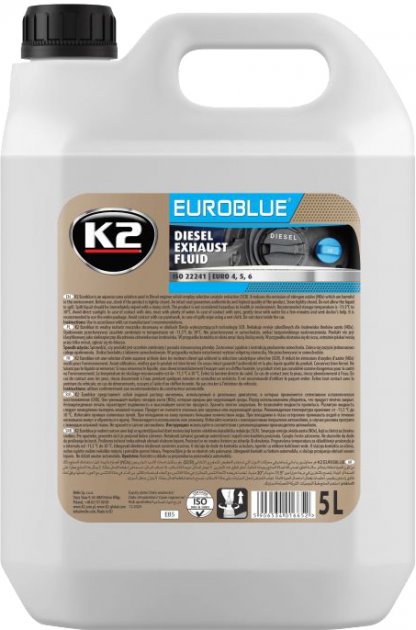 Жидкость нейтрализации выхлопных газов AdBlue 5л K2 EB5L