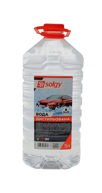 Вода дистиллированная 5л SOLGY 502002