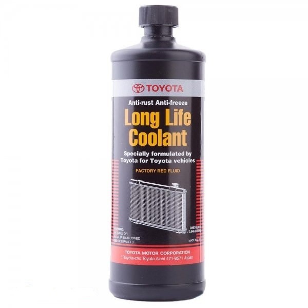 Антифриз G12 Long Life Coolant -37°C красный 1л TOYOTA 0888980039