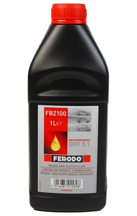 Тормозная жидкость DOT5.1 1л FERODO FBZ100