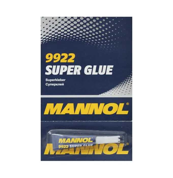 Суперклей 9922 Super Glue 3г MANNOL 9922
