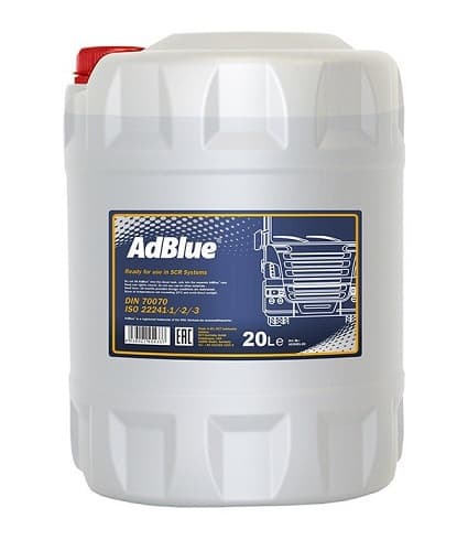 Жидкость нейтрализации выхлопных газов AdBlue 20л MANNOL AD300120