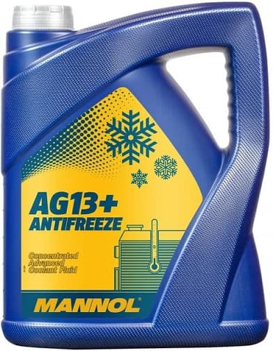 Антифриз G13+ Advanced 4114 AG13+ желтый концентрат 5л MANNOL MN41145