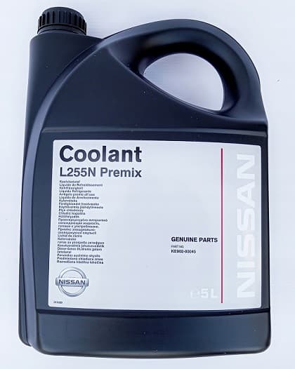 Антифриз Coolant L255N Premix синий 5л NISSAN KE90200045