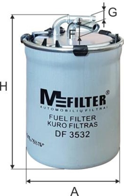 Фільтр палива MFILTER DF 3532