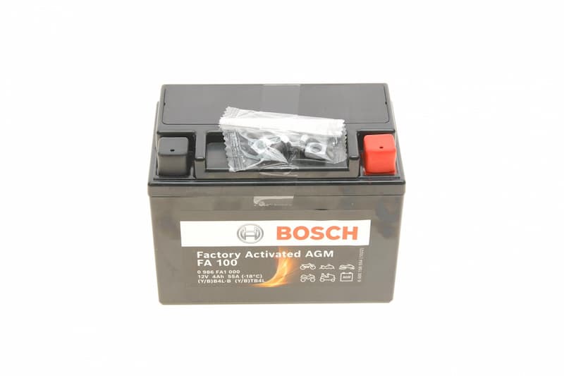 Акумулятор МОТО 4Ah 50A AGM Factory Activated AGM BOSCH 0986FA1000
