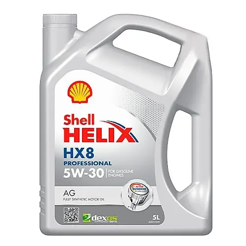Масло моторное 5W-30 Helix HX8 Professional AG 5л SHELL 550054289
