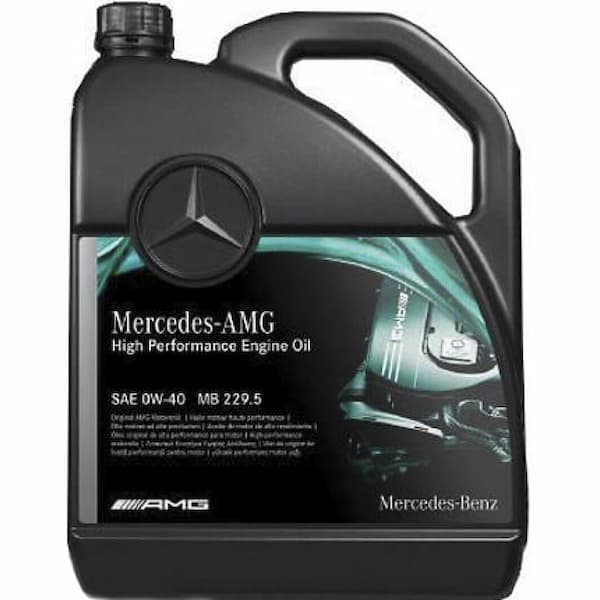 Масло моторное 0W-40 High Performance Engine Oil AMG MB 229.5 5л MERCEDES A000989880813ACCE