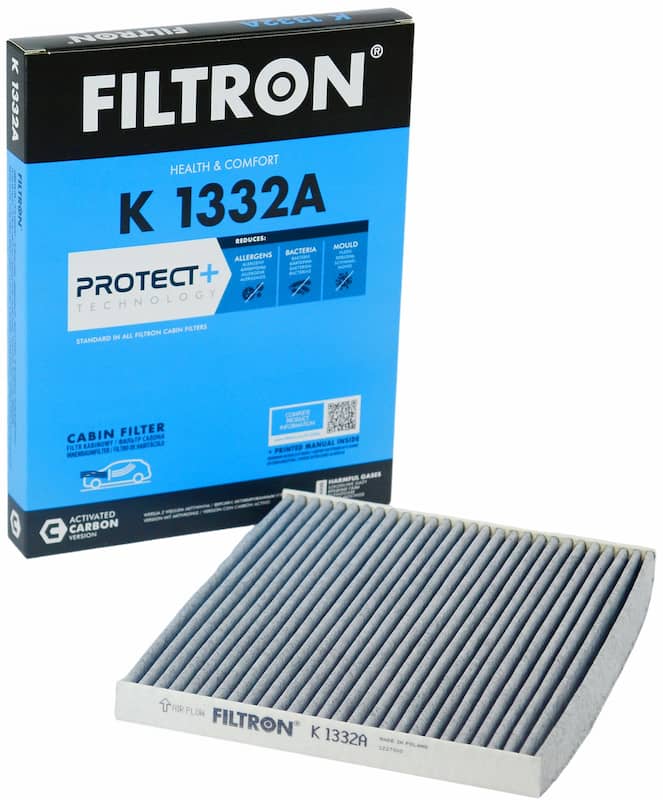 Фильтр воздуха салона угольный FILTRON K1332A