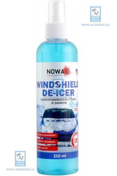 Размораживатель стекла -70°C Windshield DE-ICER 250мл NOWAX NX25235