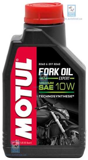 Олива для Мото-вилок 10W Fork Oil Expert Medium 1л MOTUL 822201
