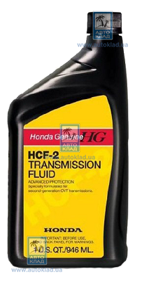 Масло трансмиссионное CVT Fluid HCF-2 USA 0.946л HONDA 08200HCF2