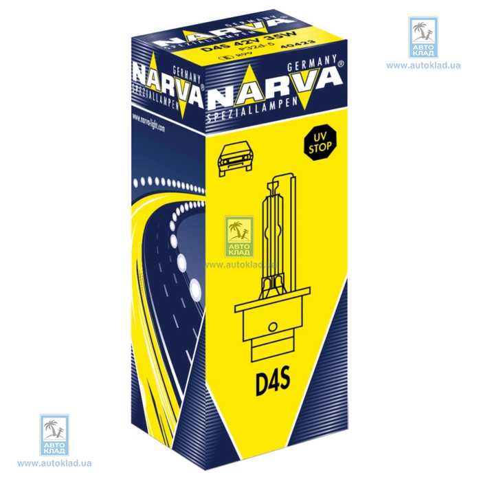 Лампа ксенон D4S P32D-5 4300K NARVA 840423000