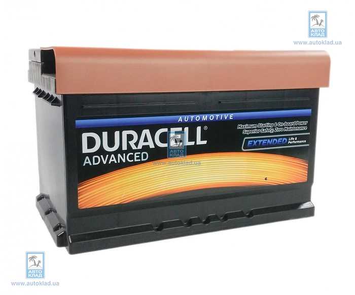 Аккумулятор 95Ач 780A UK019 Advanced DURACELL DA95H
