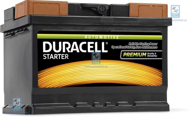 Акумулятор 55Ah 450A UK065 Starter DURACELL DS55