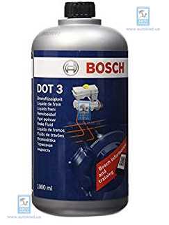 Тормозная жидкость DOT3 1л BOSCH 1987479101