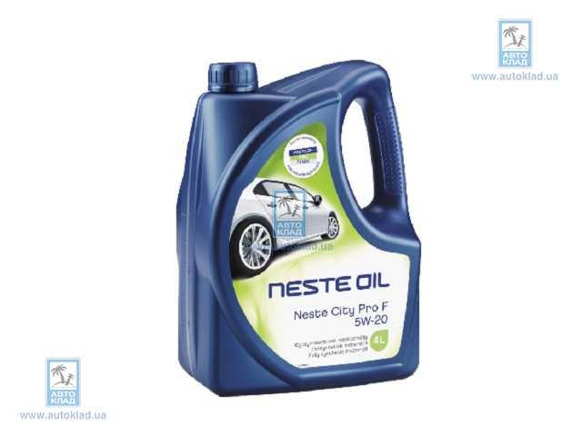Масло моторное 5W-20 Pro Plus F 4л NESTE OIL 117645