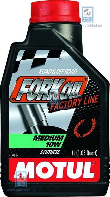 Олива для Мото-вилок 10W Fork Oil Medium Factory Line 1л MOTUL 821601