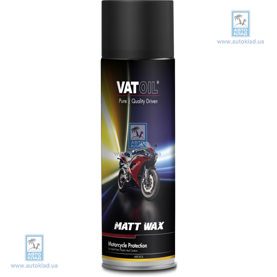 Воск на водной основе MAT WAX 0.5л VATOIL VAT50512