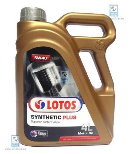 Масло моторное 5W-40 Synthetic Plus 4л LOTOS WFK402Y000H0