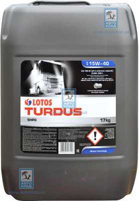 Масло моторное 15W-40 Turdus PowerTEC 1000 18л LOTOS WFP704N40000