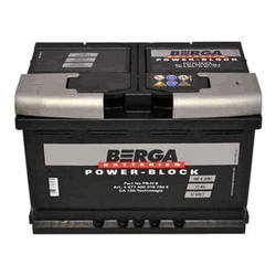 Аккумулятор 77Ач 780A Power Block BERGA 577400078