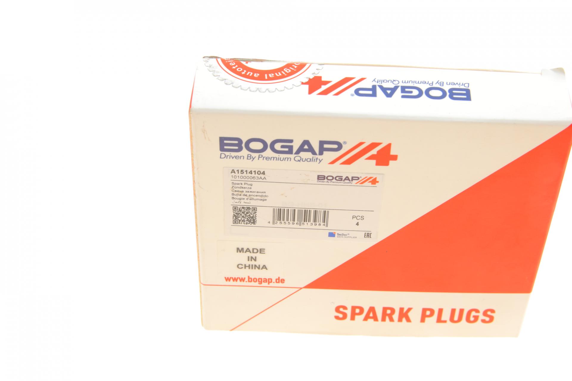 Свеча зажигания BOGAP A1514104