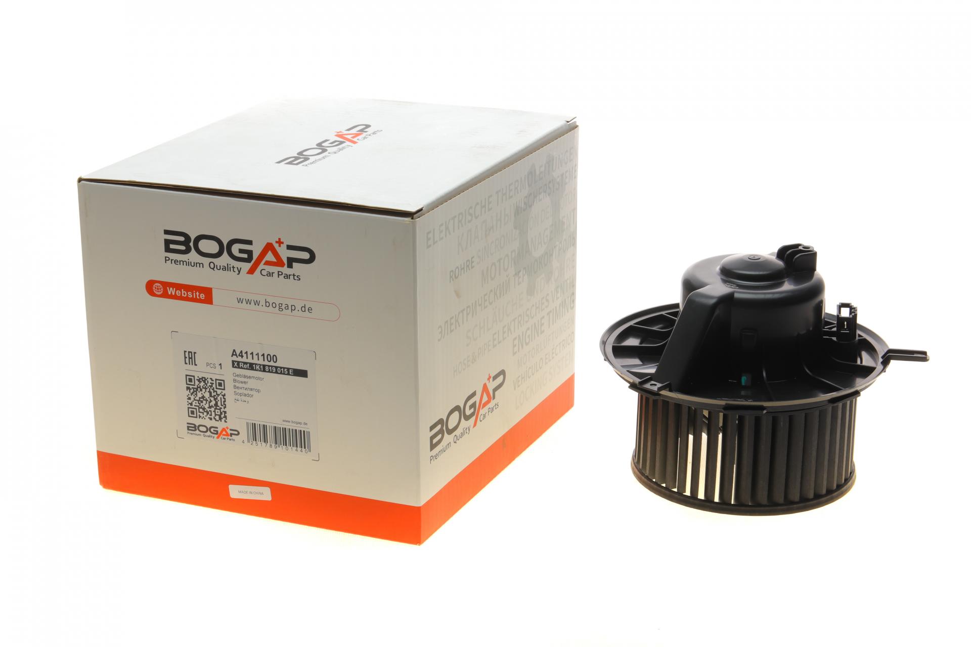 Вентилятор отопителя BOGAP A4111100