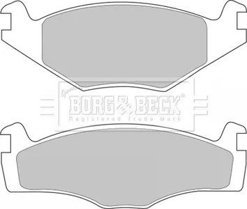 Колодки гальмівні BORG & BECK BBP1420
