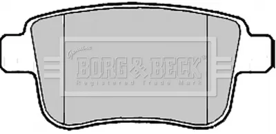 Колодки гальмівні BORG & BECK BBP2185