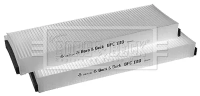 Фильтр воздуха салона BORG & BECK BFC1110