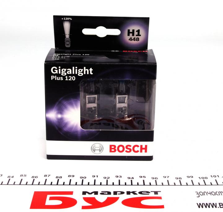 Лампы H1 Gigalight Plus 120 к-т 2шт. BOSCH 1987301105